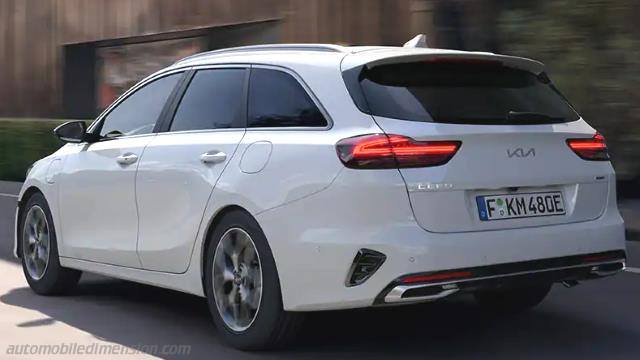 Exterieur van de Kia Ceed Sportswagon