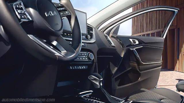Interior detail of the Kia Ceed Sportswagon