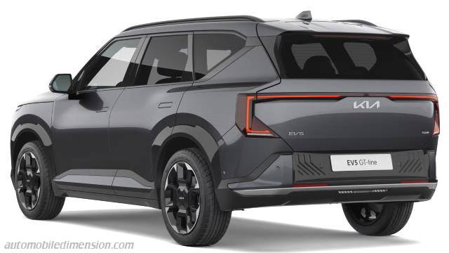 Esterno della Kia EV5