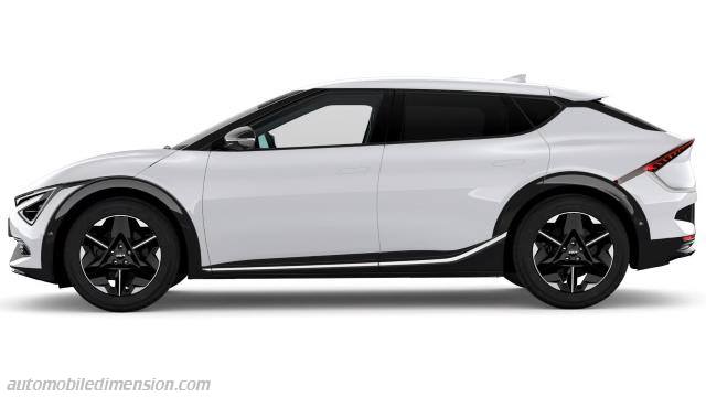 Exterior detail of the Kia EV6