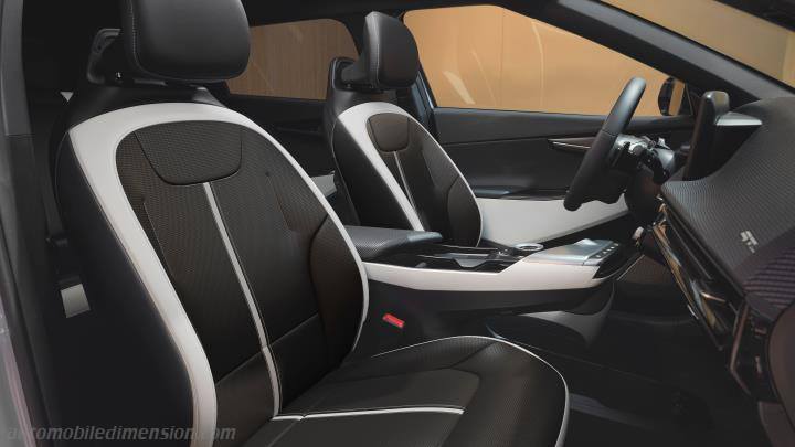 Interior detail of the Kia EV6