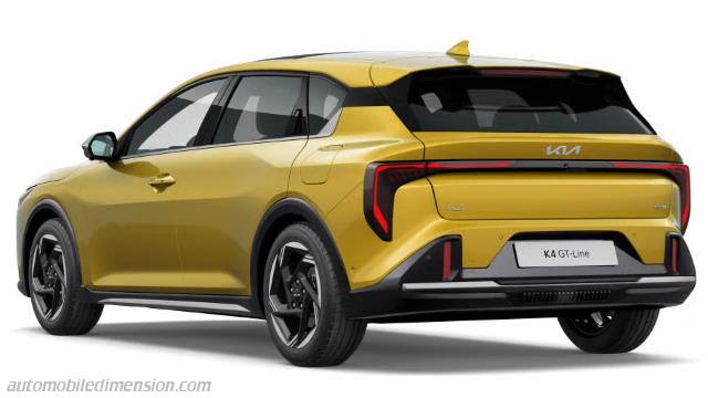 Exterior of the Kia K4