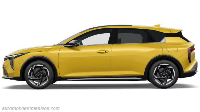 Exterior detail of the Kia K4