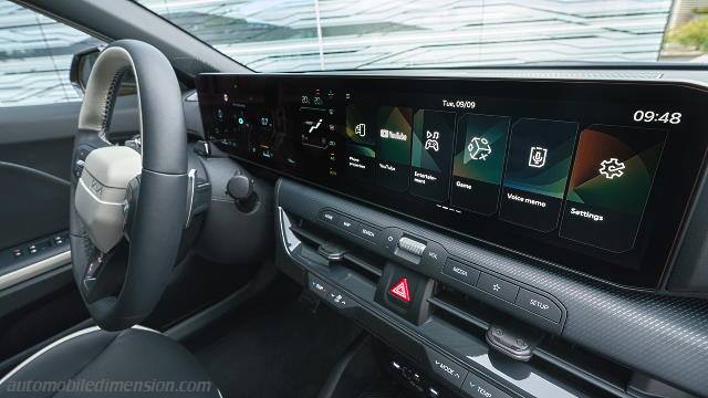 Interior detail of the Kia K4