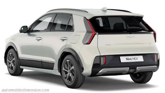 Extérieur de la Kia Niro
