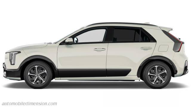 Détail extérieur de la Kia Niro