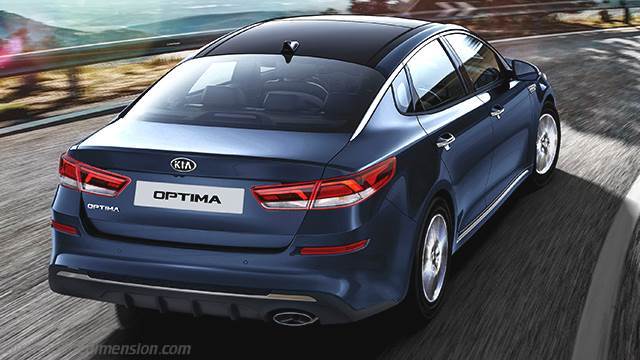 Exterieur van de Kia Optima