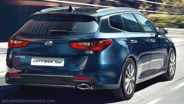 Esterno della Kia Optima Sportswagon