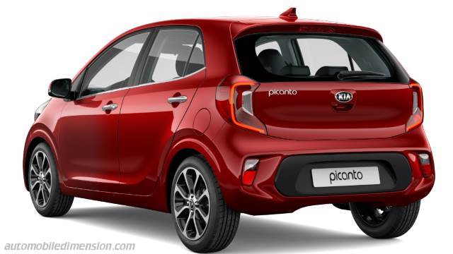 Exterieur van de Kia Picanto