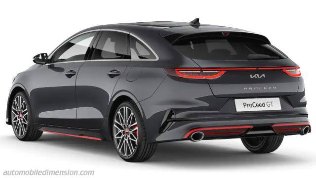 Exterieur van de Kia ProCeed