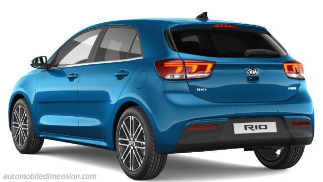 Exterieur des Kia Rio