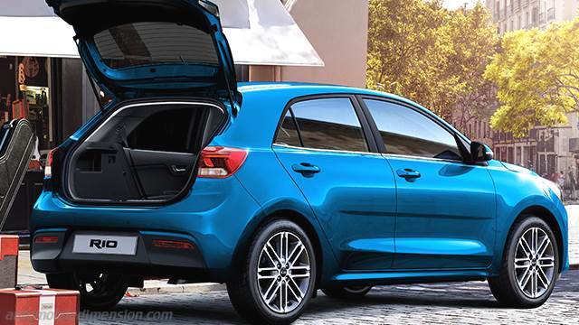 Détail extérieur de la Kia Rio