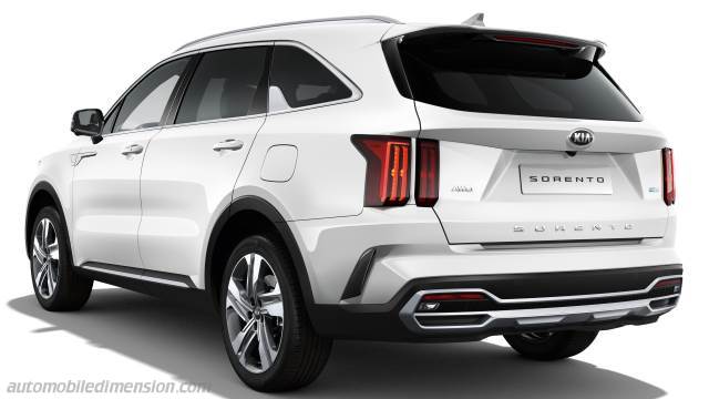 Kia Sorento Dimensions And Boot Space Hybrid And Thermal
