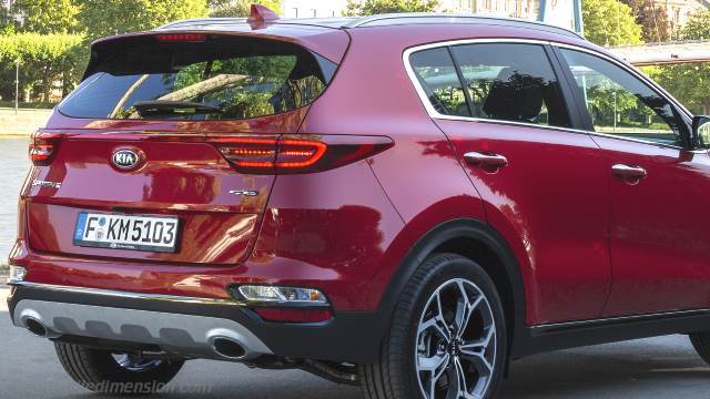 Kia Sportage Dimensions And Boot Space Hybrid And Thermal