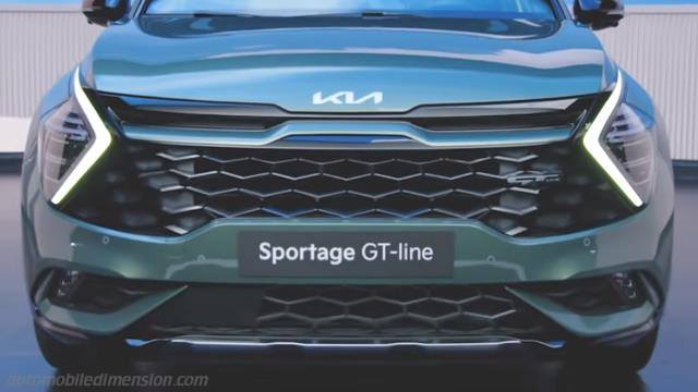Exterieur detail van de Kia Sportage