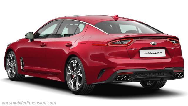 Exterieur des Kia Stinger