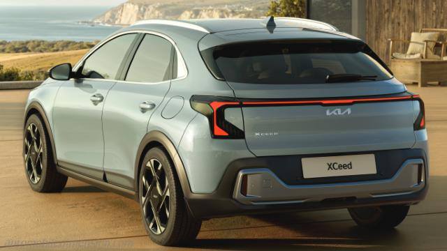 Exterieur van de Kia XCeed