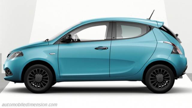 Exterior detail of the Lancia Ypsilon