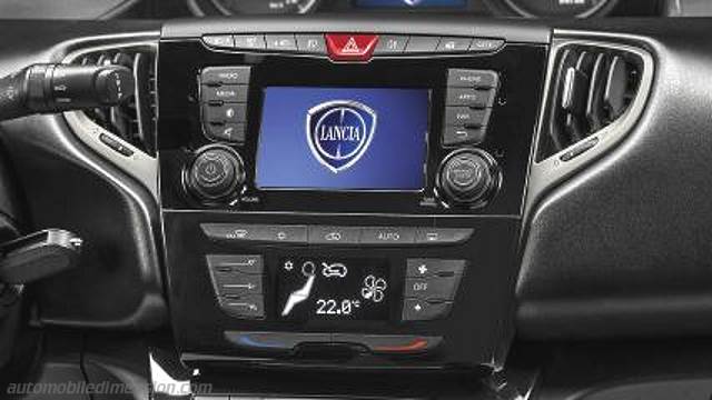 Interieurdetail des Lancia Ypsilon