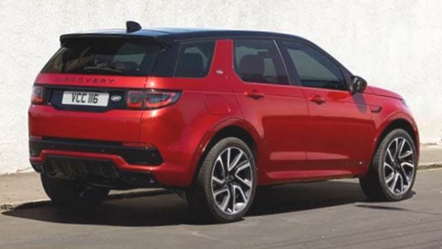 Exterior of the Land-Rover Discovery Sport