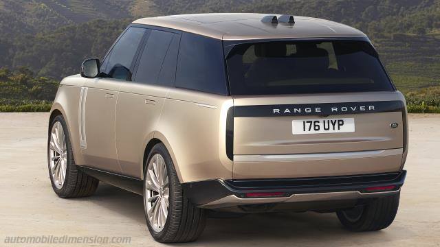 Esterno della Land-Rover Range Rover