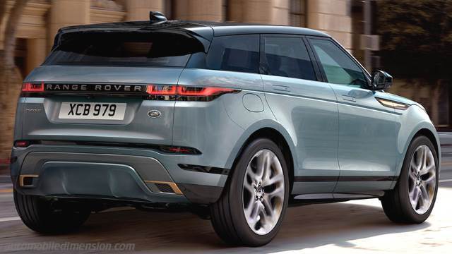 Land Rover Range Rover Evoque 2019 Abmessungen