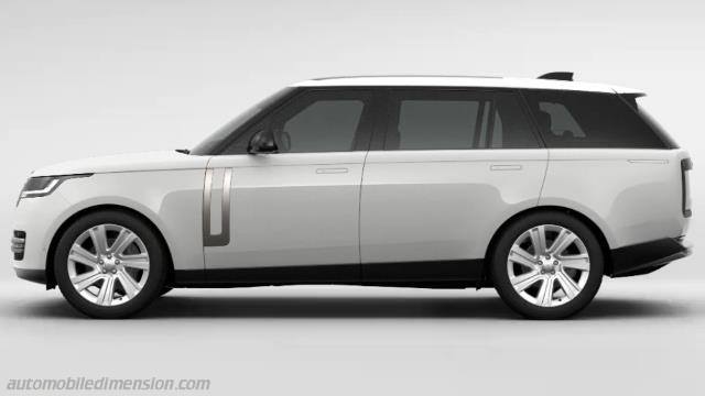 Esterno della Land-Rover Range Rover LWB