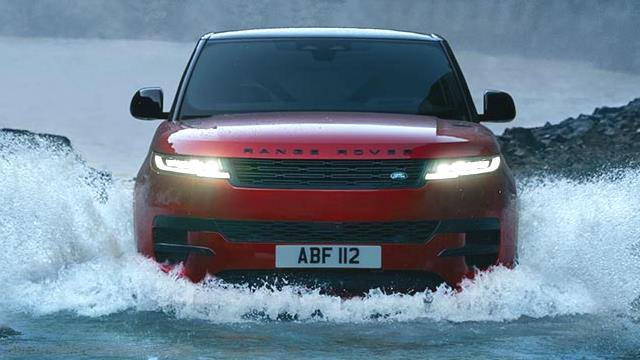 Esterno della Land-Rover Range Rover Sport