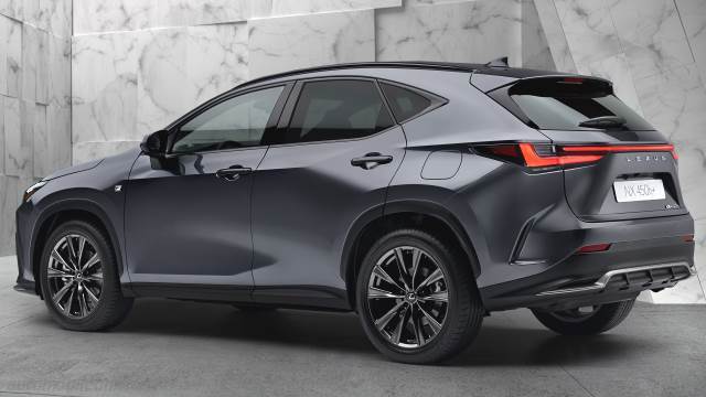 Exterieur van de Lexus NX