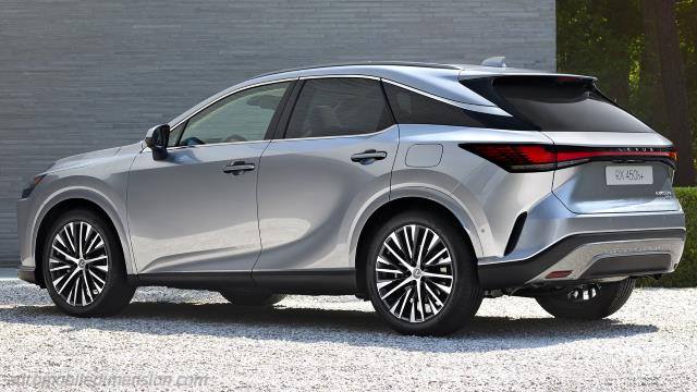 Exterior of the Lexus RX