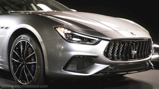 Détail extérieur de la Maserati Ghibli