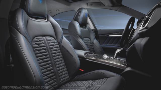 Interior detail of the Maserati Ghibli