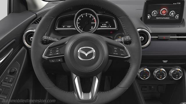 Mazda 2 Abmessungen Und Kofferraumvolumen Hybrid Und Thermisch