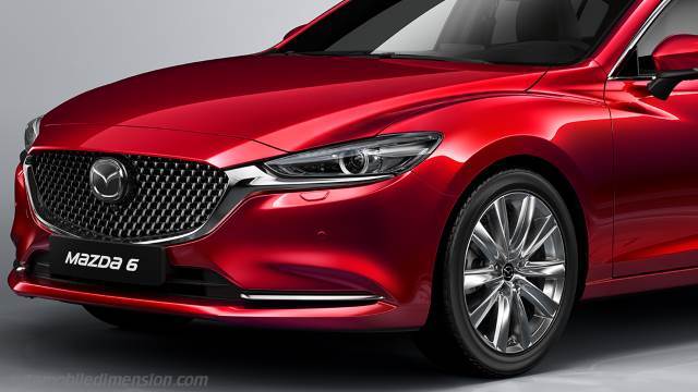 Exterior of the Mazda 6