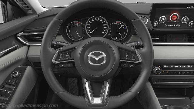 Exterieur detail van de Mazda 6 Wagon