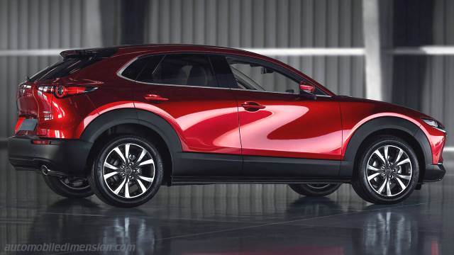 Exterieur van de Mazda CX-30