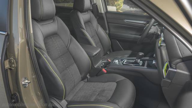 Interior detail of the Mazda CX-5