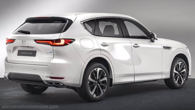 Exterior of the Mazda CX-60