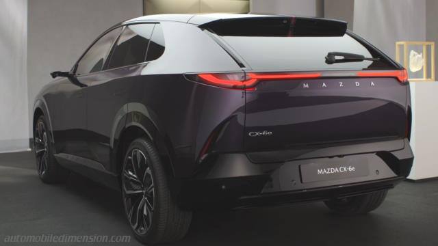 Exteriör av Mazda CX-6e