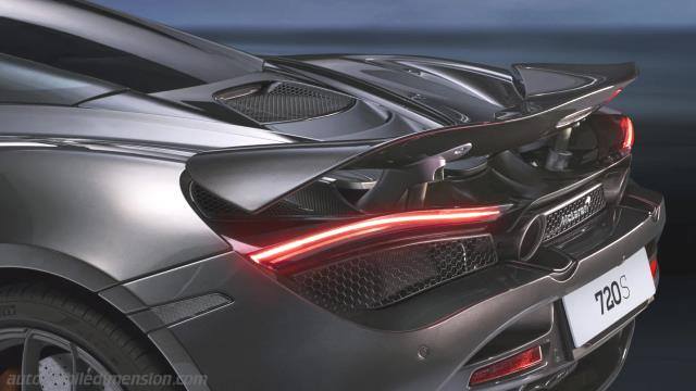 Détail extérieur de la McLaren 720S