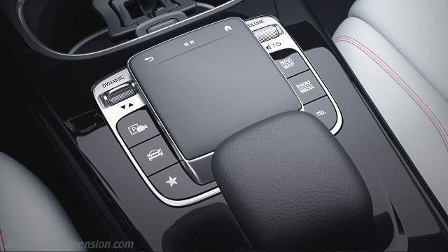 Dettaglio interno della Mercedes-Benz A Sedan