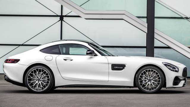 Exterior of the Mercedes-Benz AMG GT