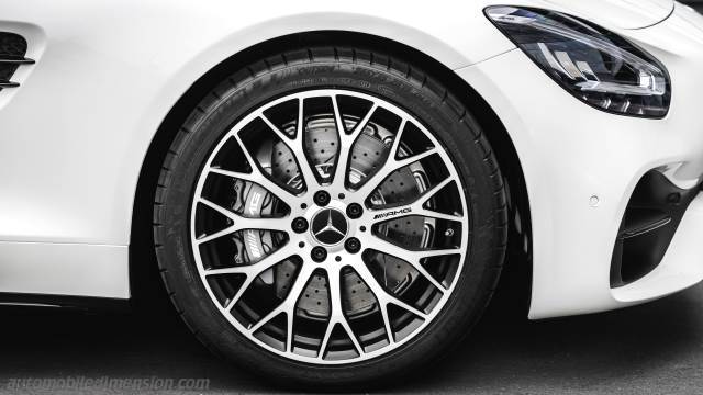 Exterior detail of the Mercedes-Benz AMG GT