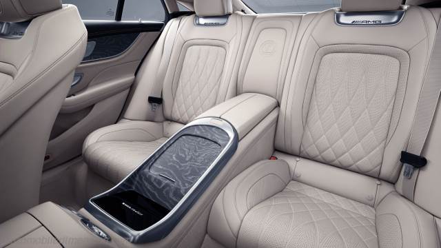 Détail intérieur de la Mercedes-Benz AMG GT 4-door Coupé