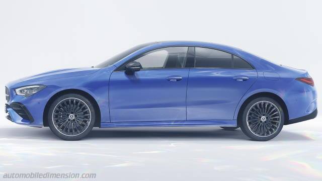 Dettaglio esterno della Mercedes-Benz CLA Coupé