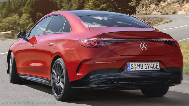 Esterno della Mercedes-Benz CLA Coupé