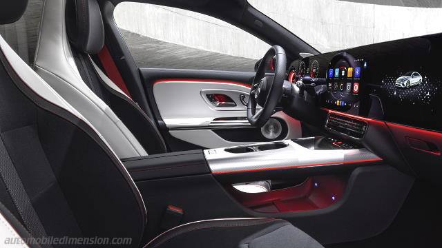 Dettaglio esterno della Mercedes-Benz CLA Coupé