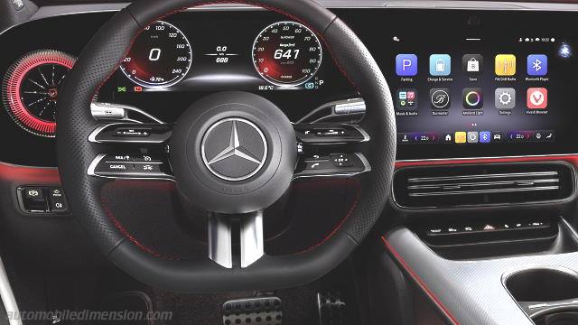 Dettaglio interno della Mercedes-Benz CLA Coupé