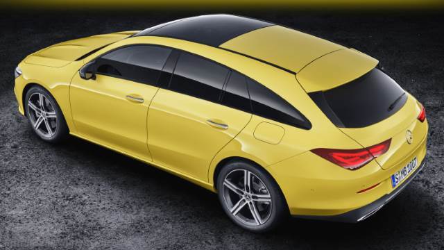 Détail extérieur de la Mercedes-Benz CLA Shooting Brake