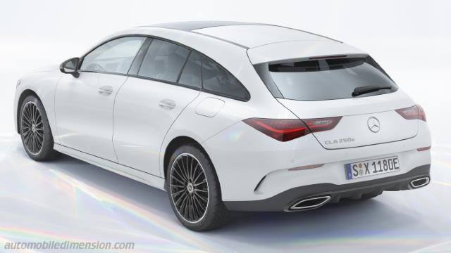 Exterior of the Mercedes-Benz CLA Shooting Brake